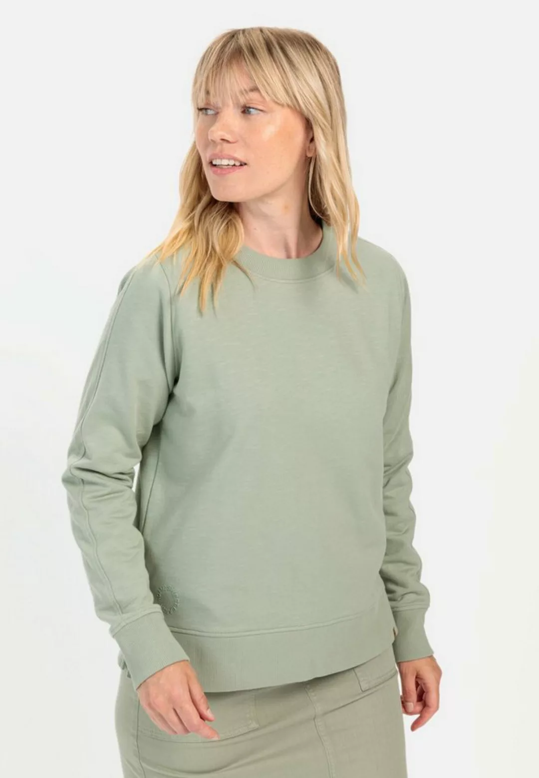 camel active Sweatshirt aus reiner Baumwolle günstig online kaufen