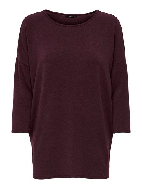 ONLY 3/4-Arm-Shirt ONLGLAMOUR 3/4 TOP JRS NOOS in lässiger Oversize-Form günstig online kaufen