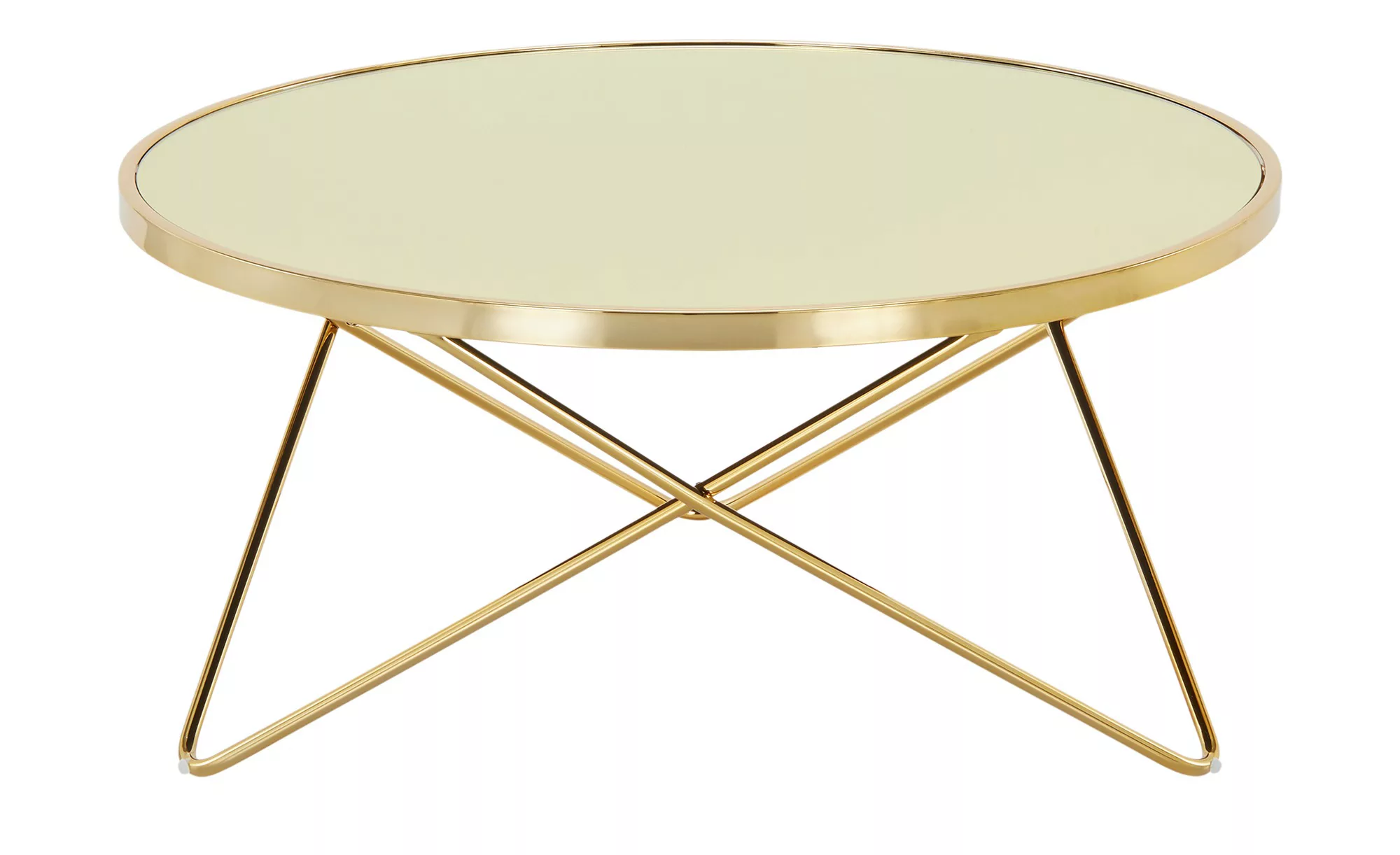 Couchtisch - gold - 38,5 cm - Tische > Couchtische - Möbel Kraft günstig online kaufen