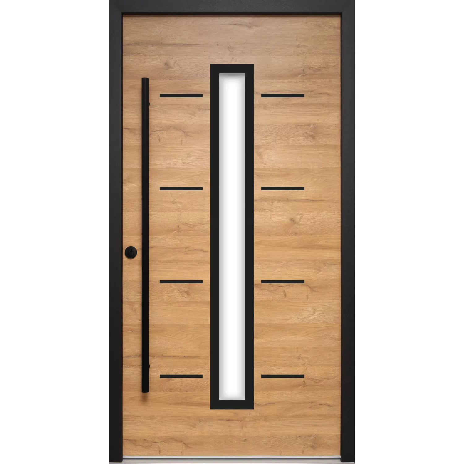 Splendoor Sicherheitshaustür Thermospace Milano Prime RC2 100 cm x 210 cm L günstig online kaufen