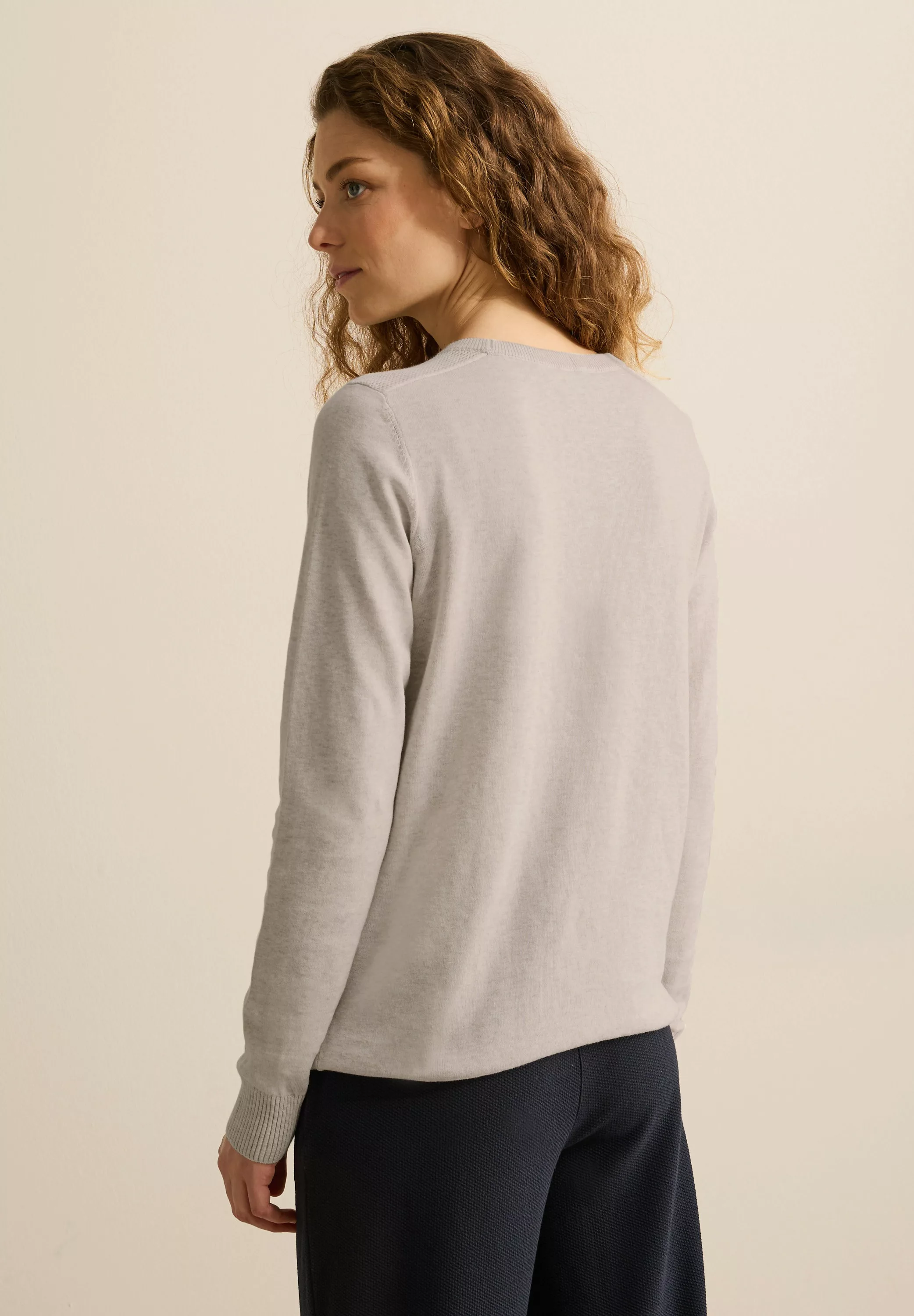 Cecil Strickpullover, aus reiner Baumwolle günstig online kaufen