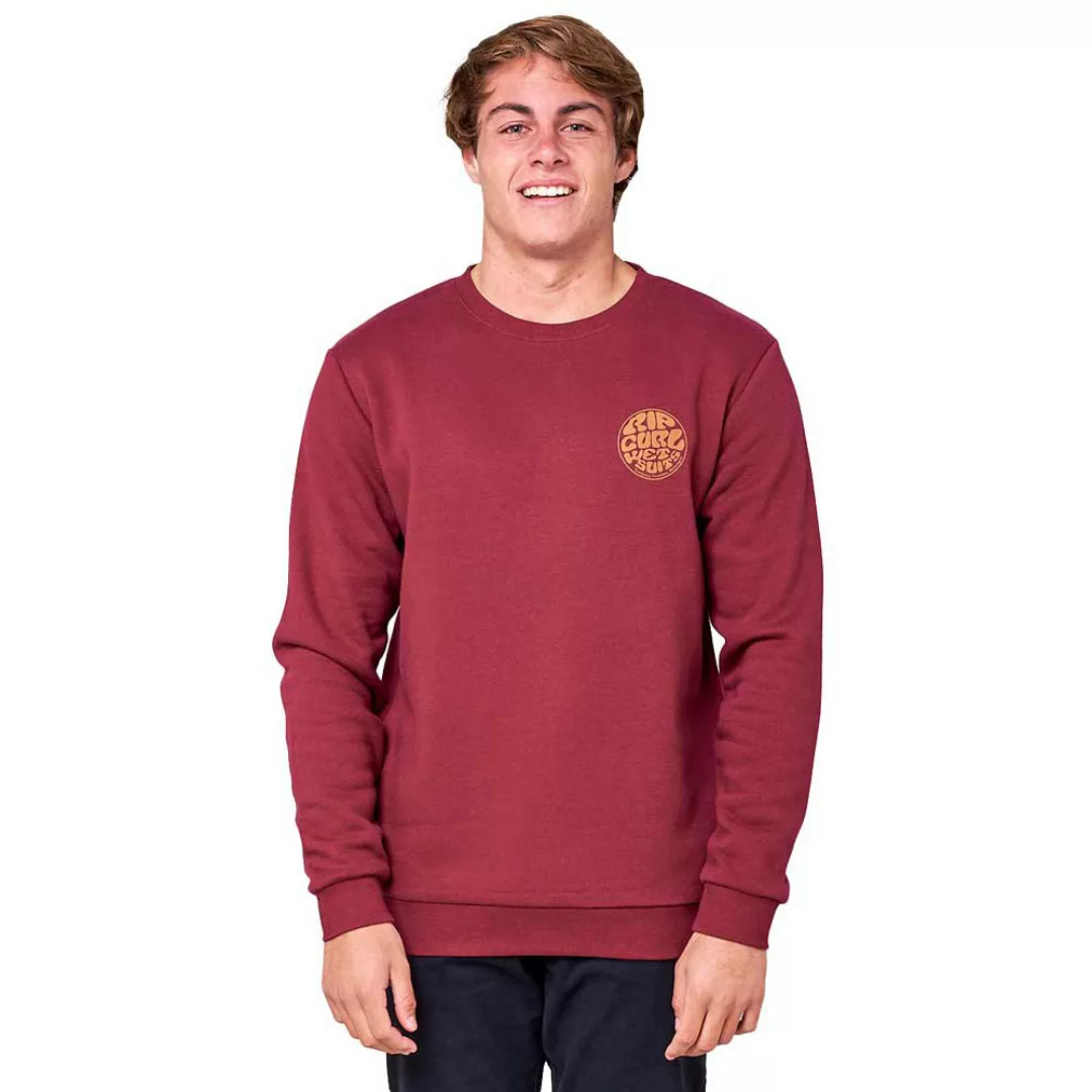 Rip Curl Os Printed Sweatshirt XL Maroon günstig online kaufen