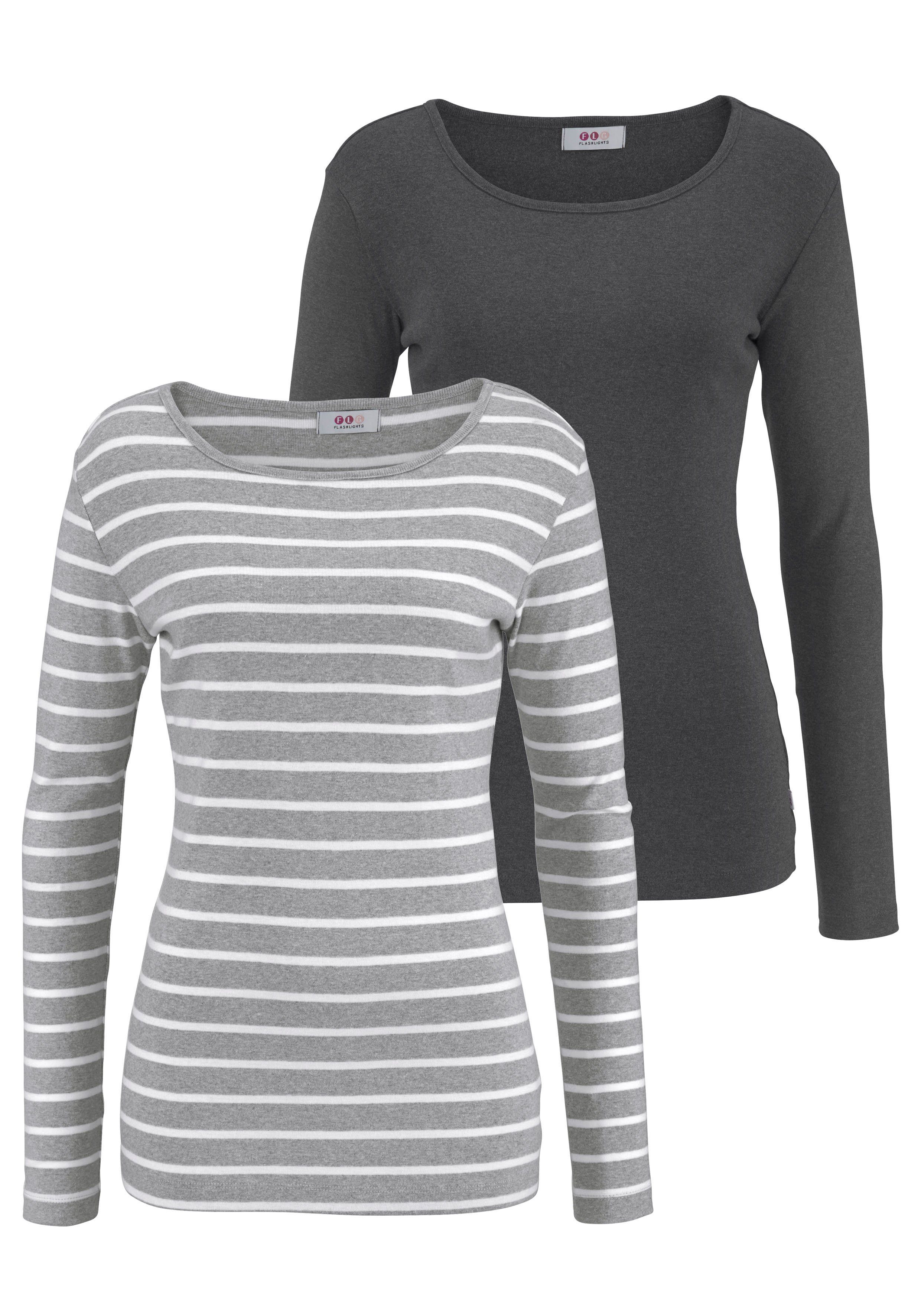 Flashlights Langarmshirt (Packung, 2-tlg., 2er-Pack) Langarm, günstig online kaufen
