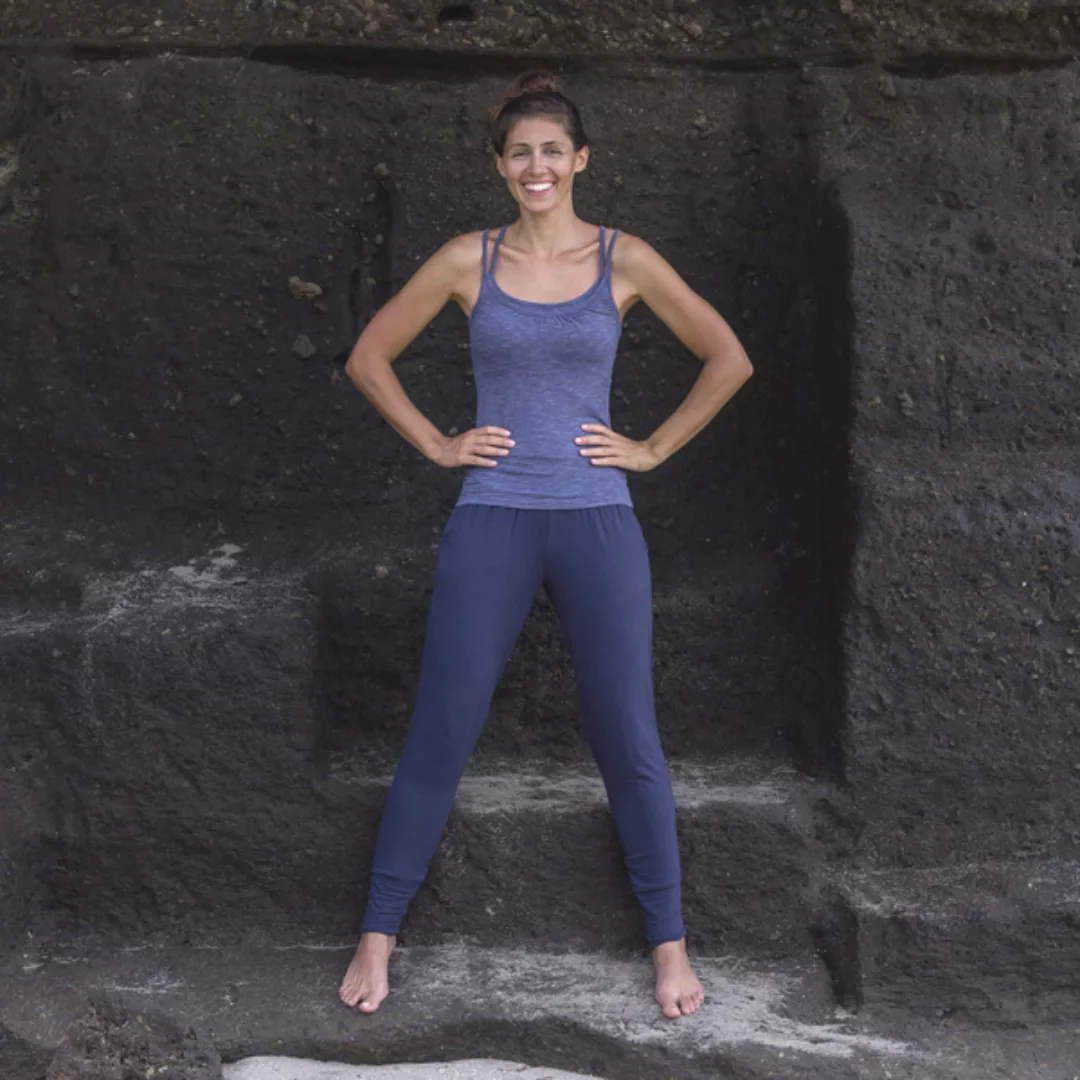 Jane Melange - Damen - Top Für Yoga Aus Biobaumwolle günstig online kaufen