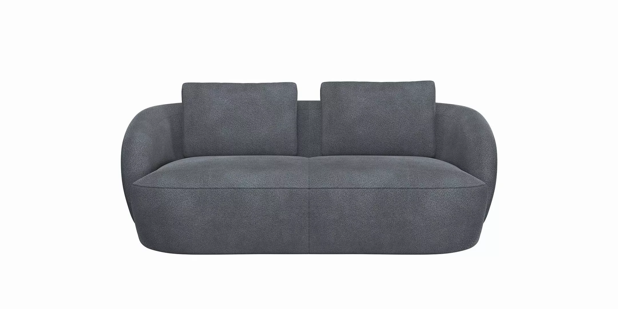 FLEXLUX 2,5-Sitzer "Torino, rund, Couch, Loveseat,", Modernes, organisches günstig online kaufen