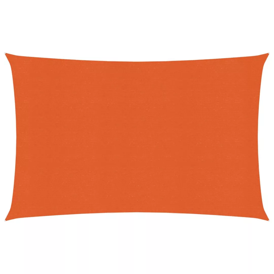 Sonnensegel 160 G/m² Orange 2,5x4 M Hdpe günstig online kaufen
