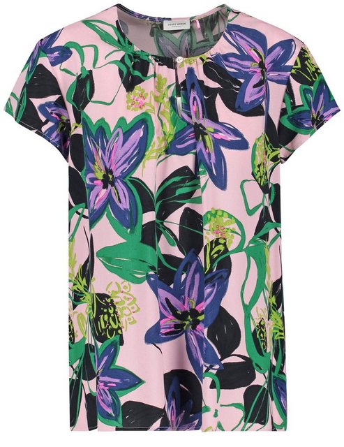 GERRY WEBER Klassische Bluse Blusenshirt mit floralem Dessin günstig online kaufen