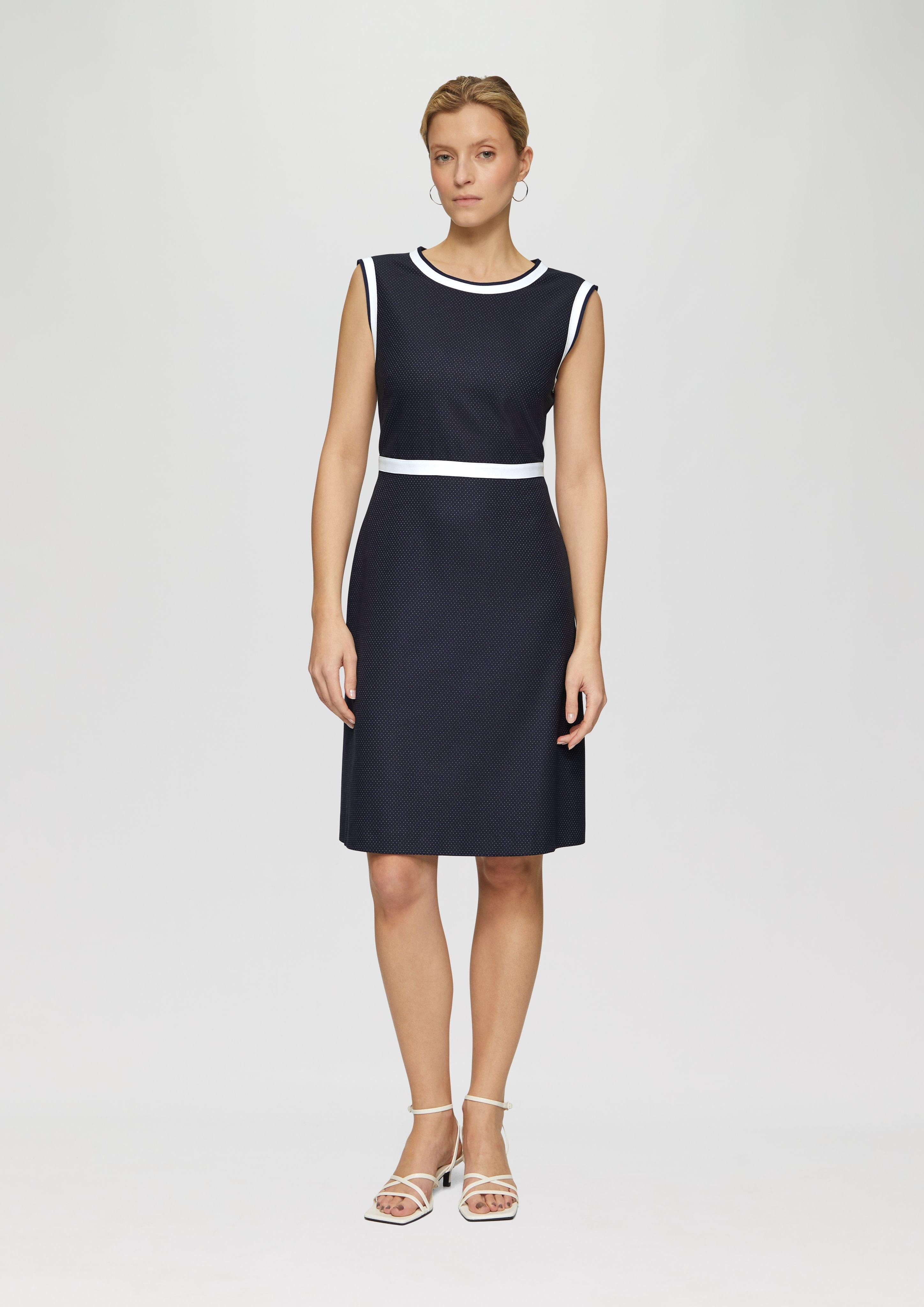 s.Oliver BLACK LABEL Minikleid Fein gepunktetes günstig online kaufen