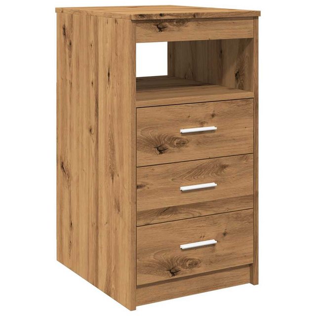 vidaXL Fächerschrank Schubladenschrank Artisan-Eiche 40x50x76 cm Holzwerkst günstig online kaufen