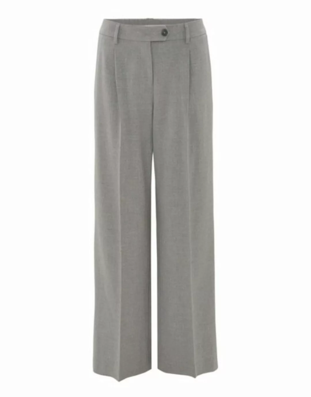 OPUS Bundfaltenhose Morina hazy fog melange günstig online kaufen