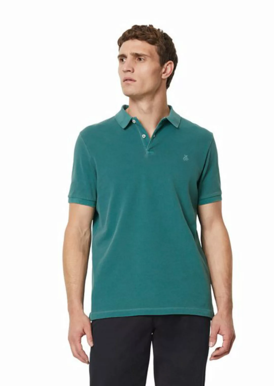 Marc O'Polo Poloshirt aus Organic Cotton-Stretch günstig online kaufen