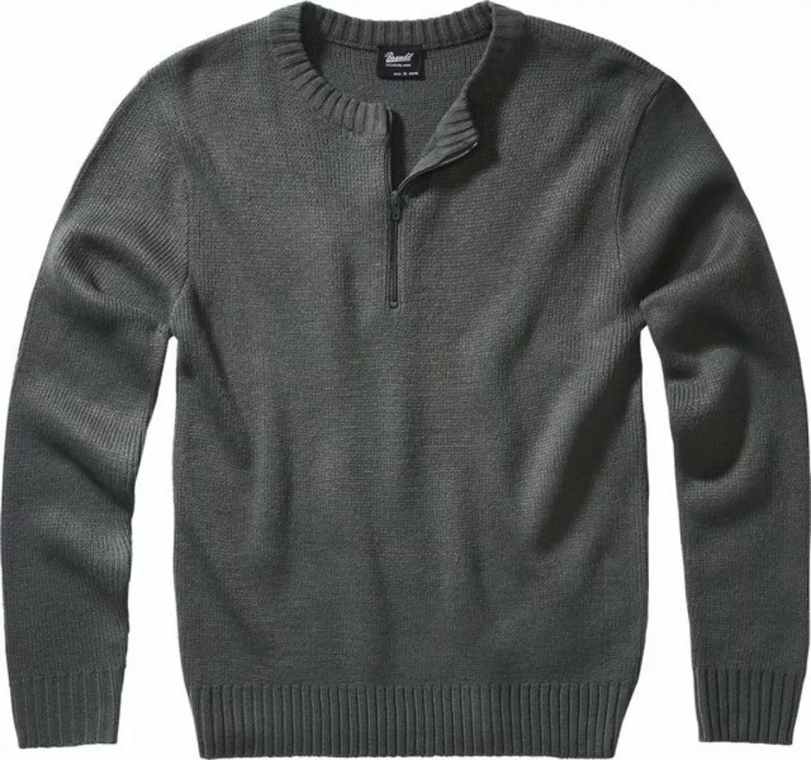 Brandit Armee Rundhalsausschnitt Sweater 5XL Anthracite günstig online kaufen