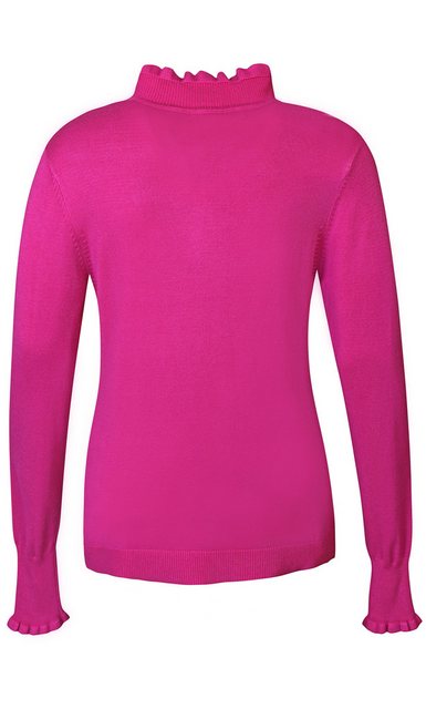 ZE-ZE Nordic Stehkragenpullover Pullover Norma Rubine pink Stehkragen günstig online kaufen