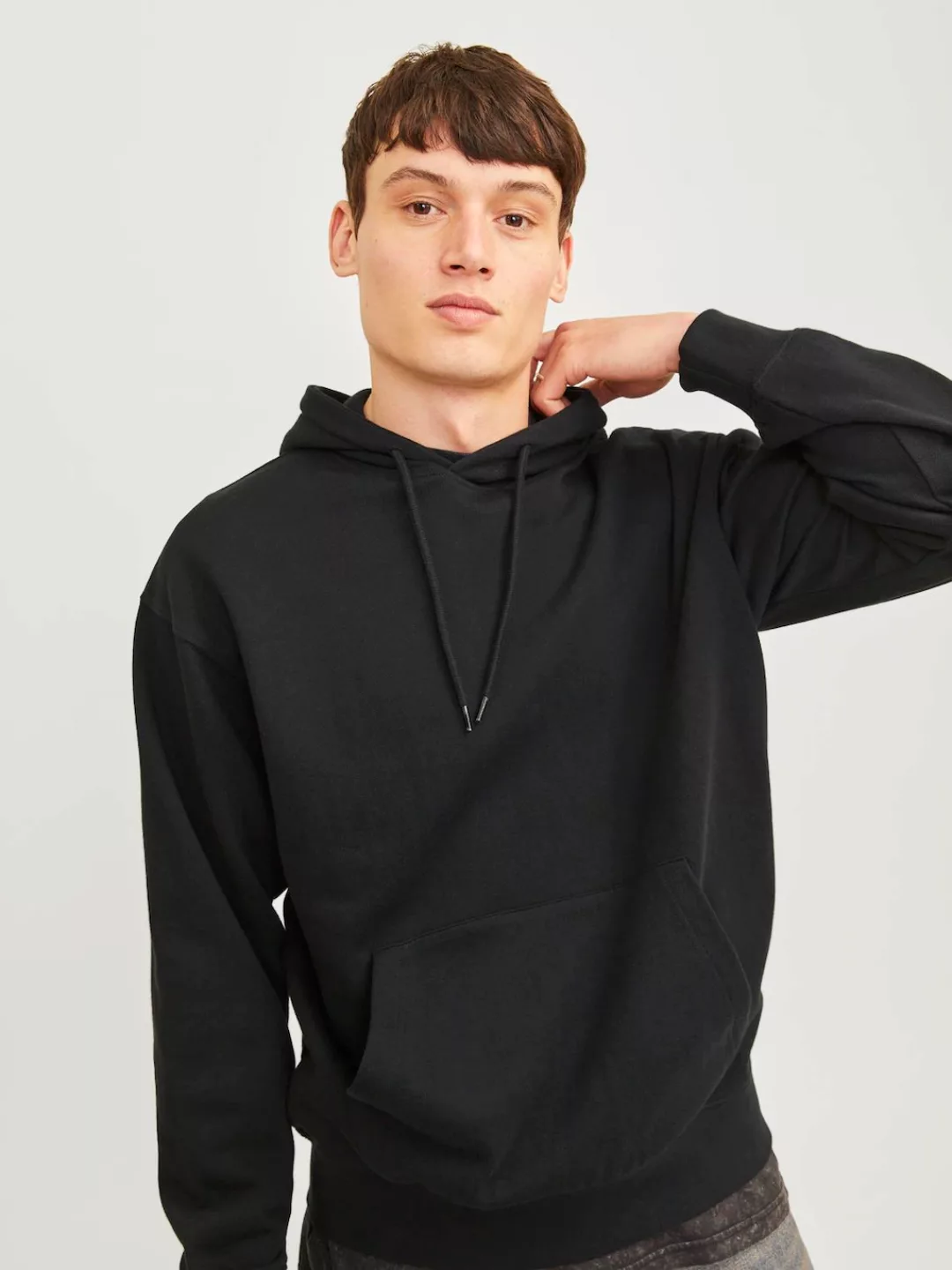 Jack & Jones  Sweatshirt 12257852 CHARGE SWEAT HOOD-MULCH günstig online kaufen