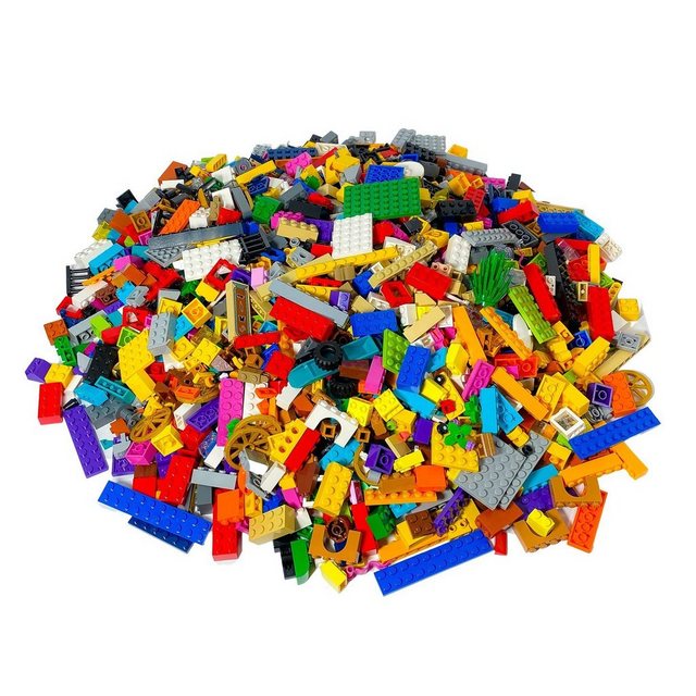 LEGO® Spielbausteine LEGO® Steine Bunt gemischt - 250 gr. - ca. 250 Stück - günstig online kaufen