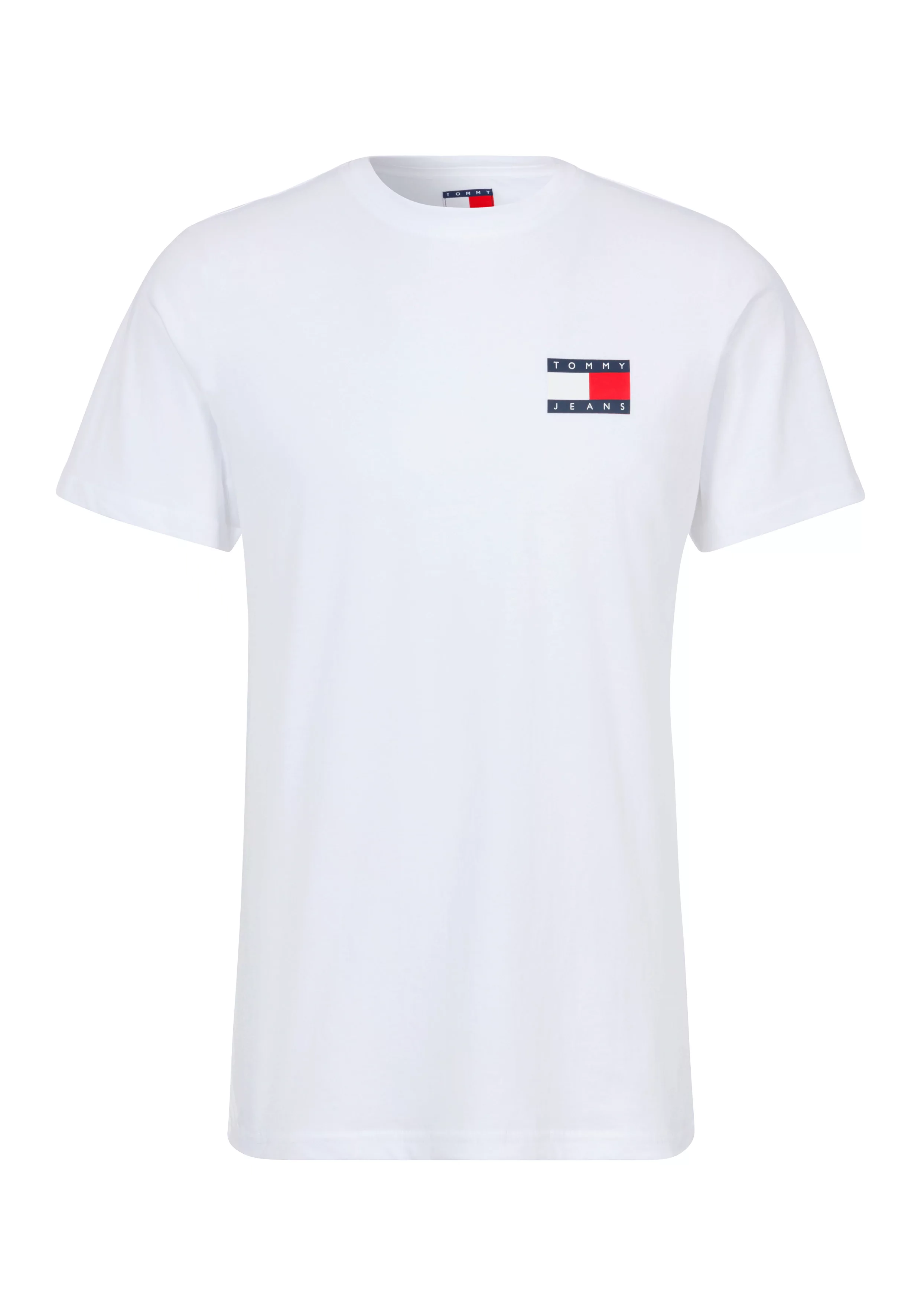 Tommy Jeans T-Shirt "TJM SLIM ESSENTIAL FLAG TEE EXT" günstig online kaufen