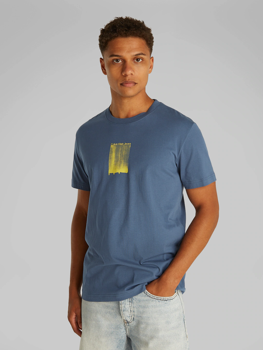 Calvin Klein Jeans T-Shirt "BRUSH STROKE GRAPHIC TEE", mit Logodruck günstig online kaufen