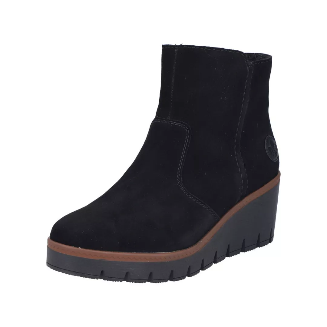 Rieker Winterstiefelette, Keilboots, Basic-Stiefelette mit Innenreißverschl günstig online kaufen