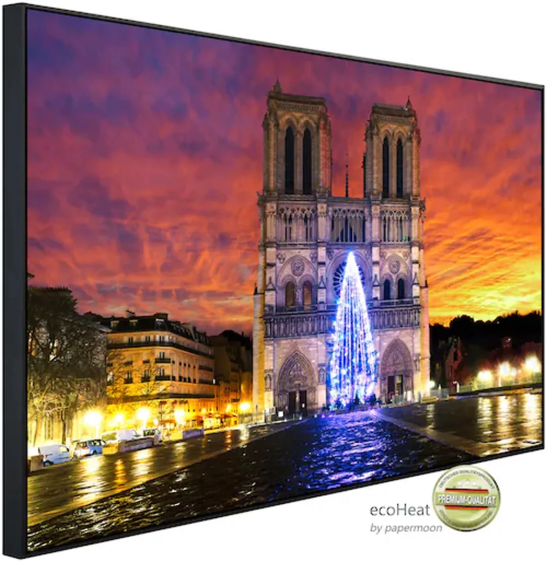 Papermoon Infrarotheizung »Notre Dame Sonnenaufgang« günstig online kaufen
