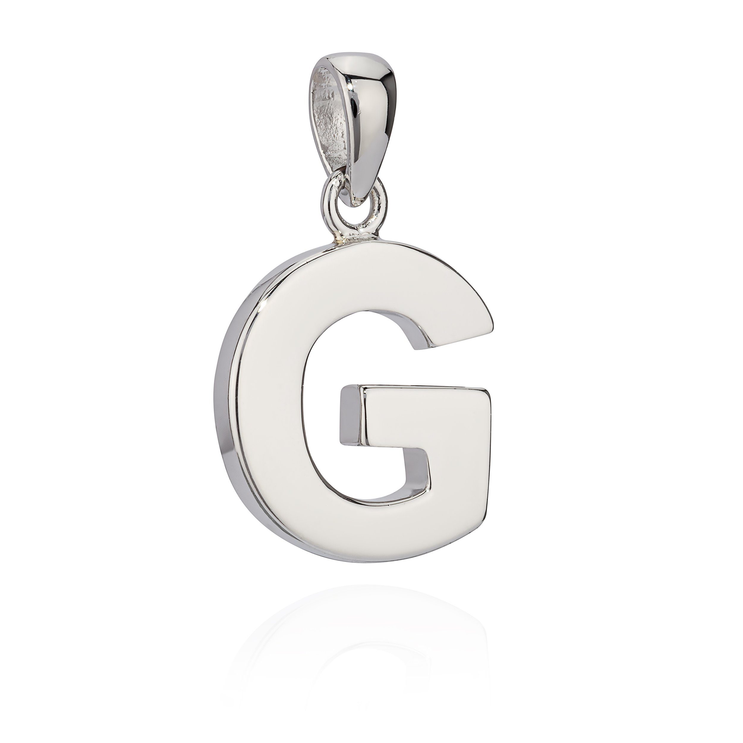 NKlaus Kettenanhänger 13x12mm Kettenanhänger Buchstabe G günstig online kaufen