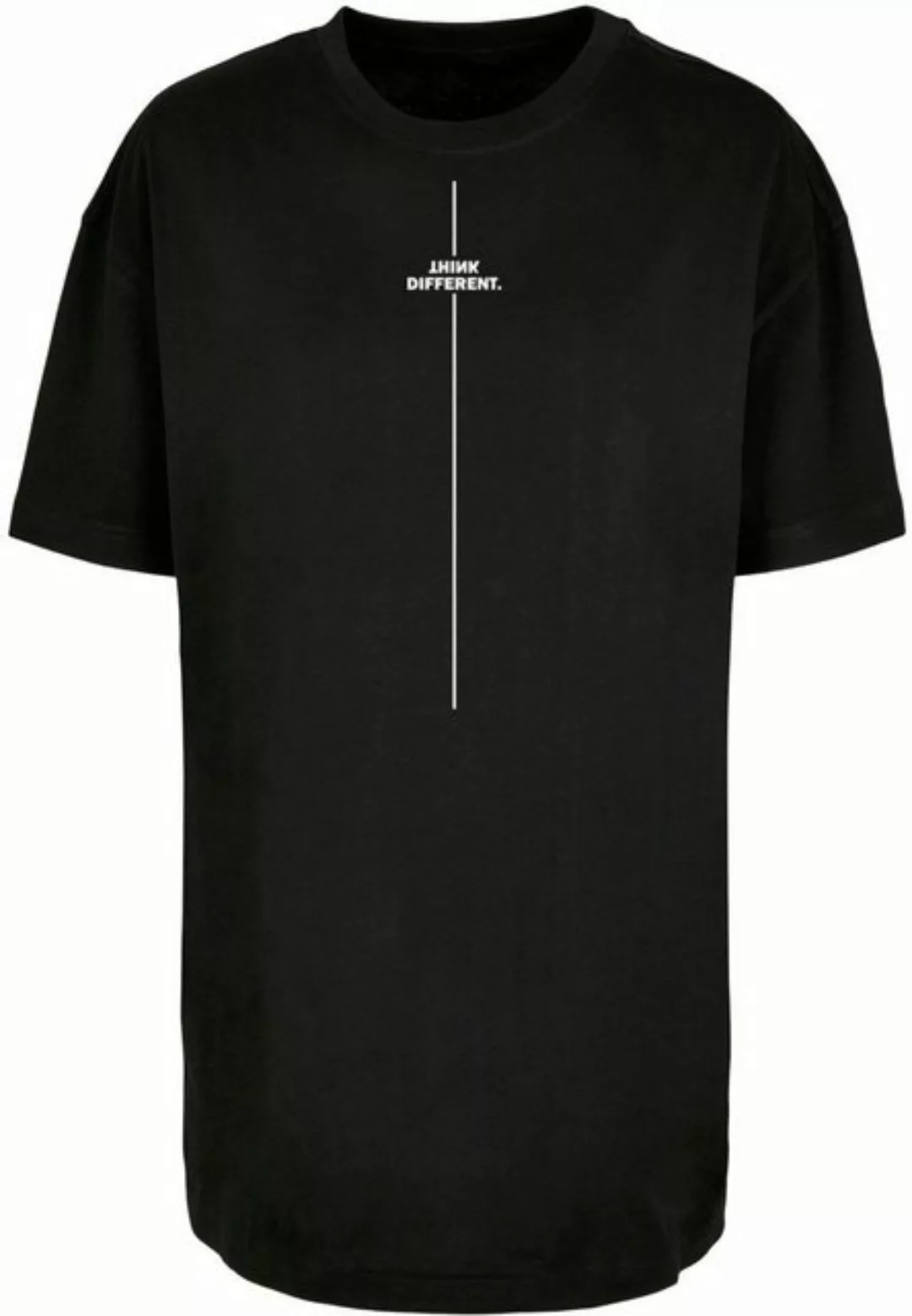 Merchcode T-Shirt Merchcode Damen Ladies Think Different Oversized Boyfrien günstig online kaufen