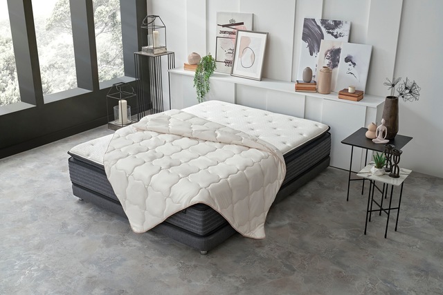 Yatas Bedding Naturhaarbettdecke »Superwashed Wolle, Bettdecke 135x200, 200 günstig online kaufen