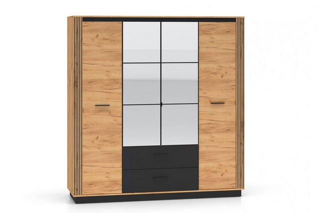 ROYAL24_MARKT Kleiderschrank - Eleganter mit viel Stauraum. (Kleiderschrank günstig online kaufen