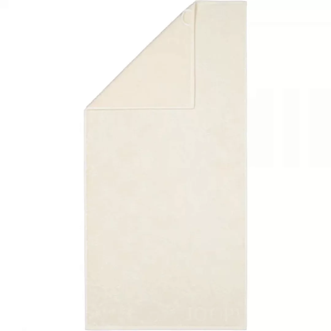 JOOP Uni Cornflower 1670 - Farbe: Creme - 356 - Handtuch 50x100 cm günstig online kaufen