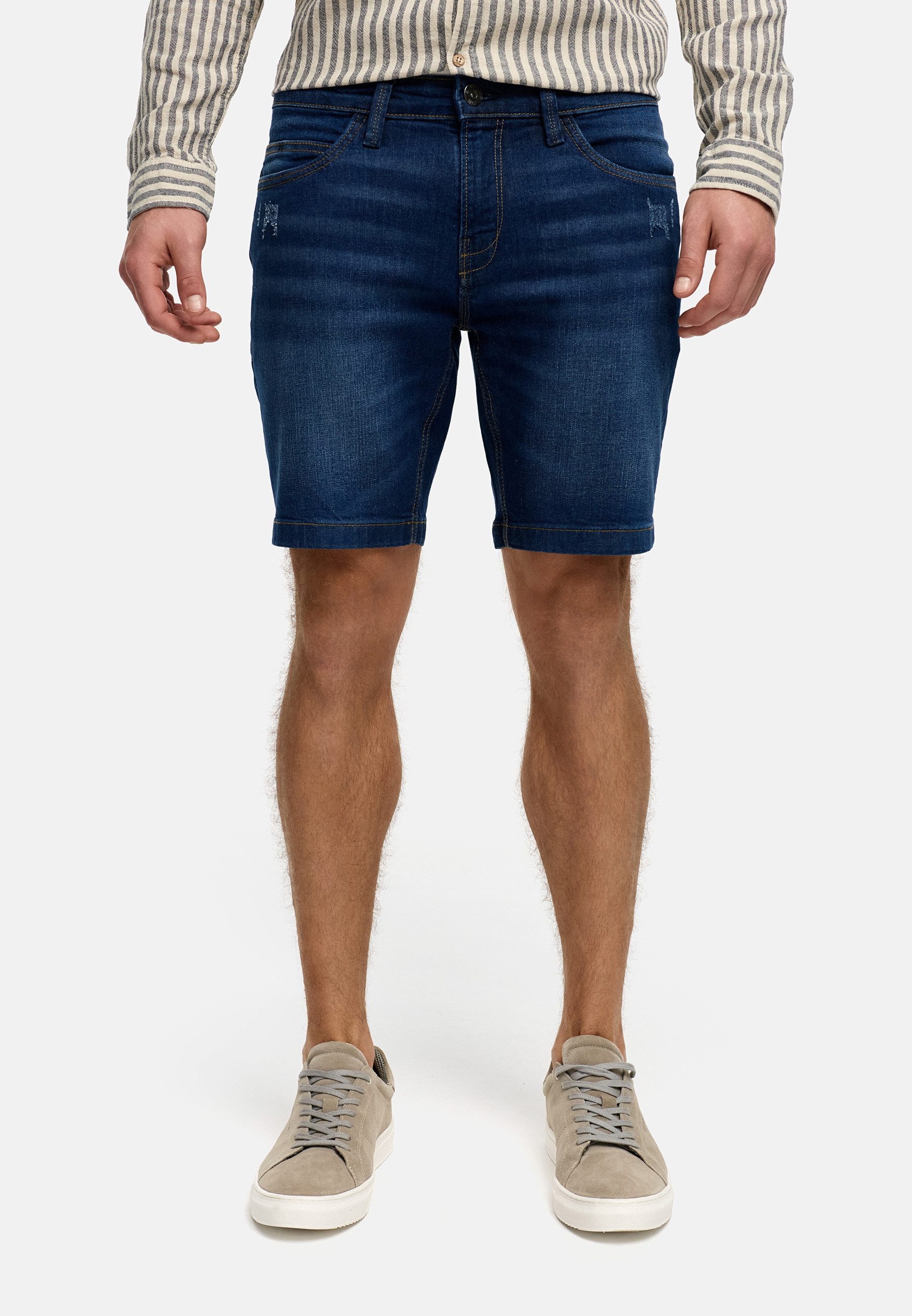Indicode Jeansshorts INMCFly stretchy Denim-Shorts mit günstig online kaufen