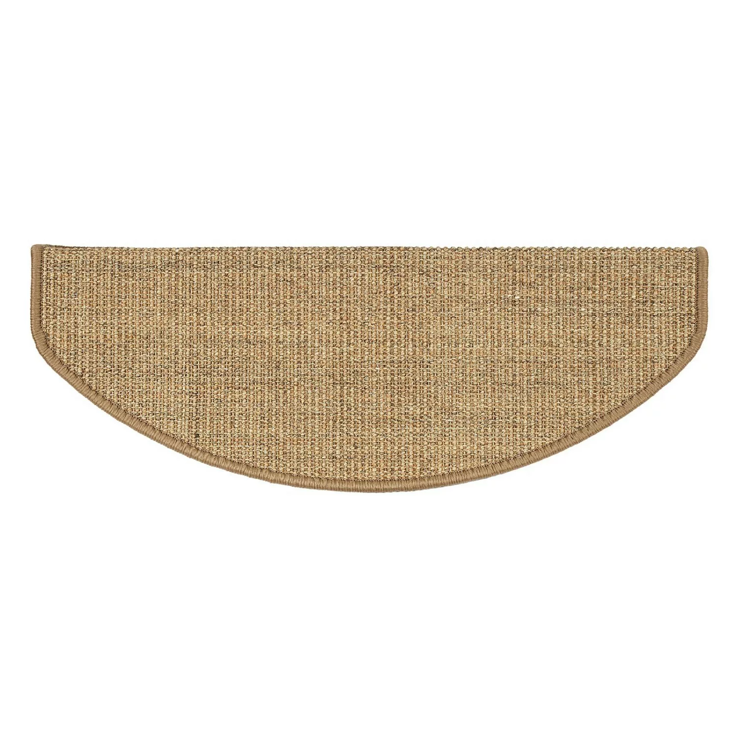 Karat Stufenmatte Sisal Pure Nature Selbstklebend Kork Halbrund 23,5 x 65 c günstig online kaufen