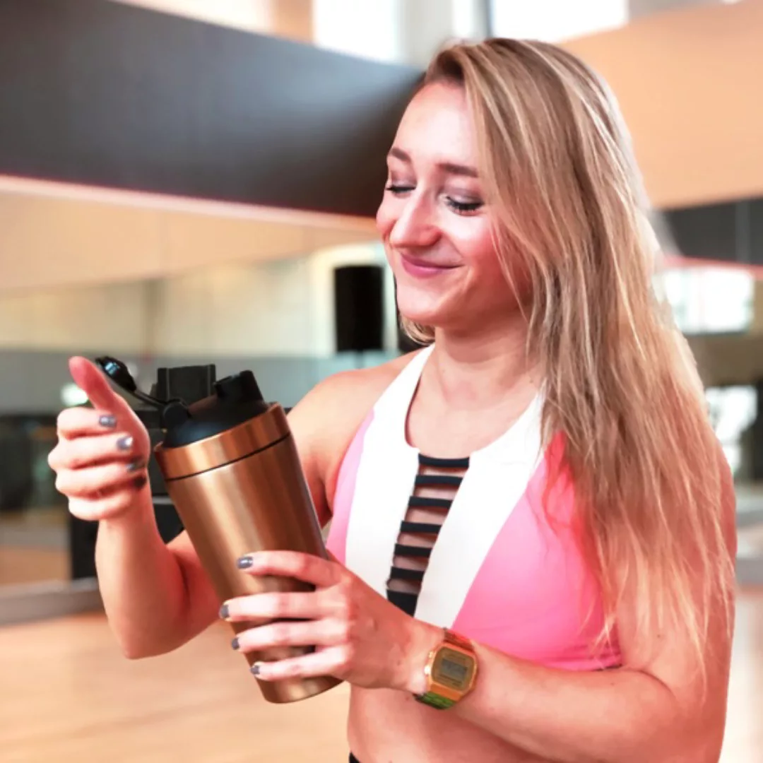 Guru Blender Pro | Edelstahl Protein-shaker + Trinkflasche günstig online kaufen