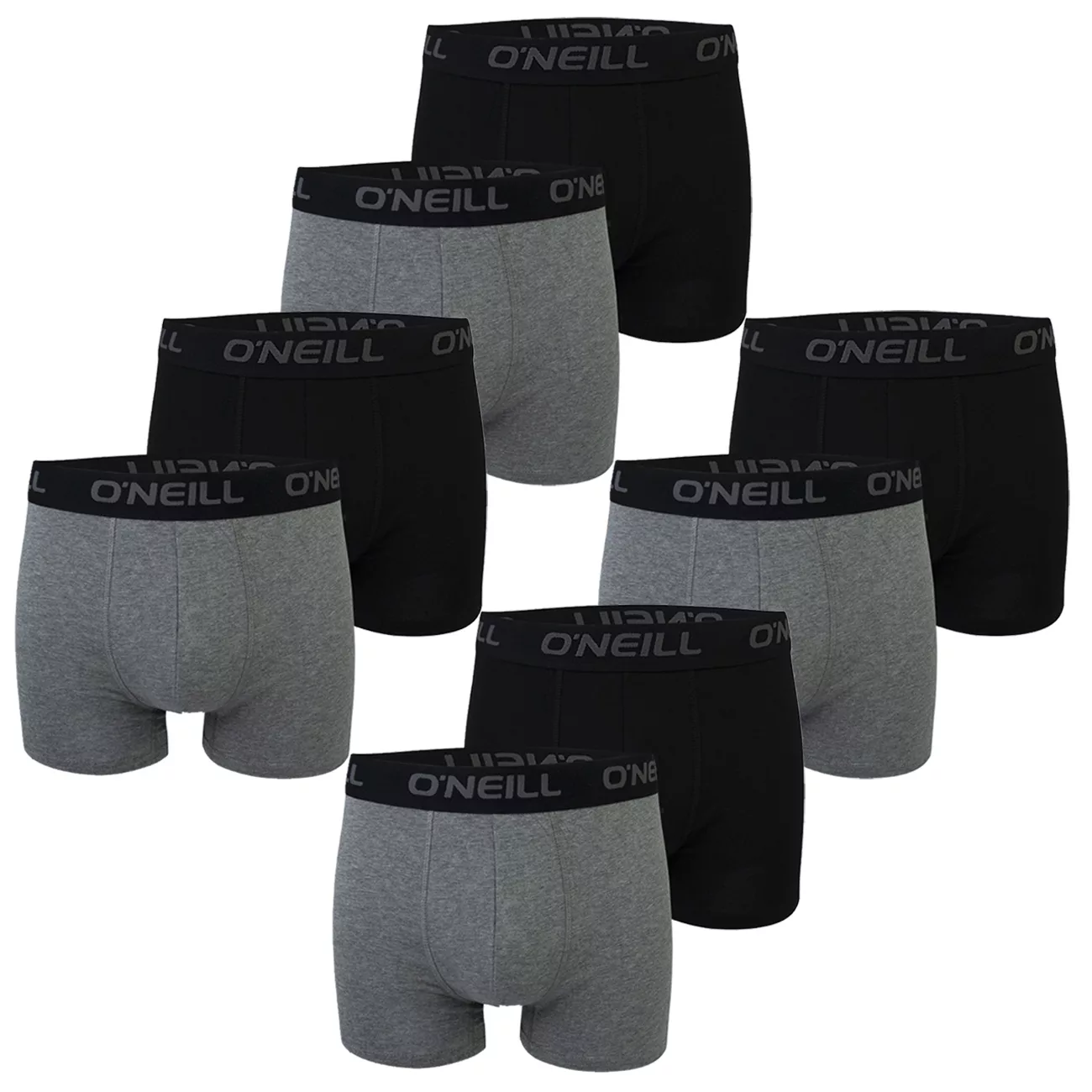 O'Neill Herren Boxershort Uni Sport Boxer S M L XL XXL 95% Baumwolle - 4er günstig online kaufen