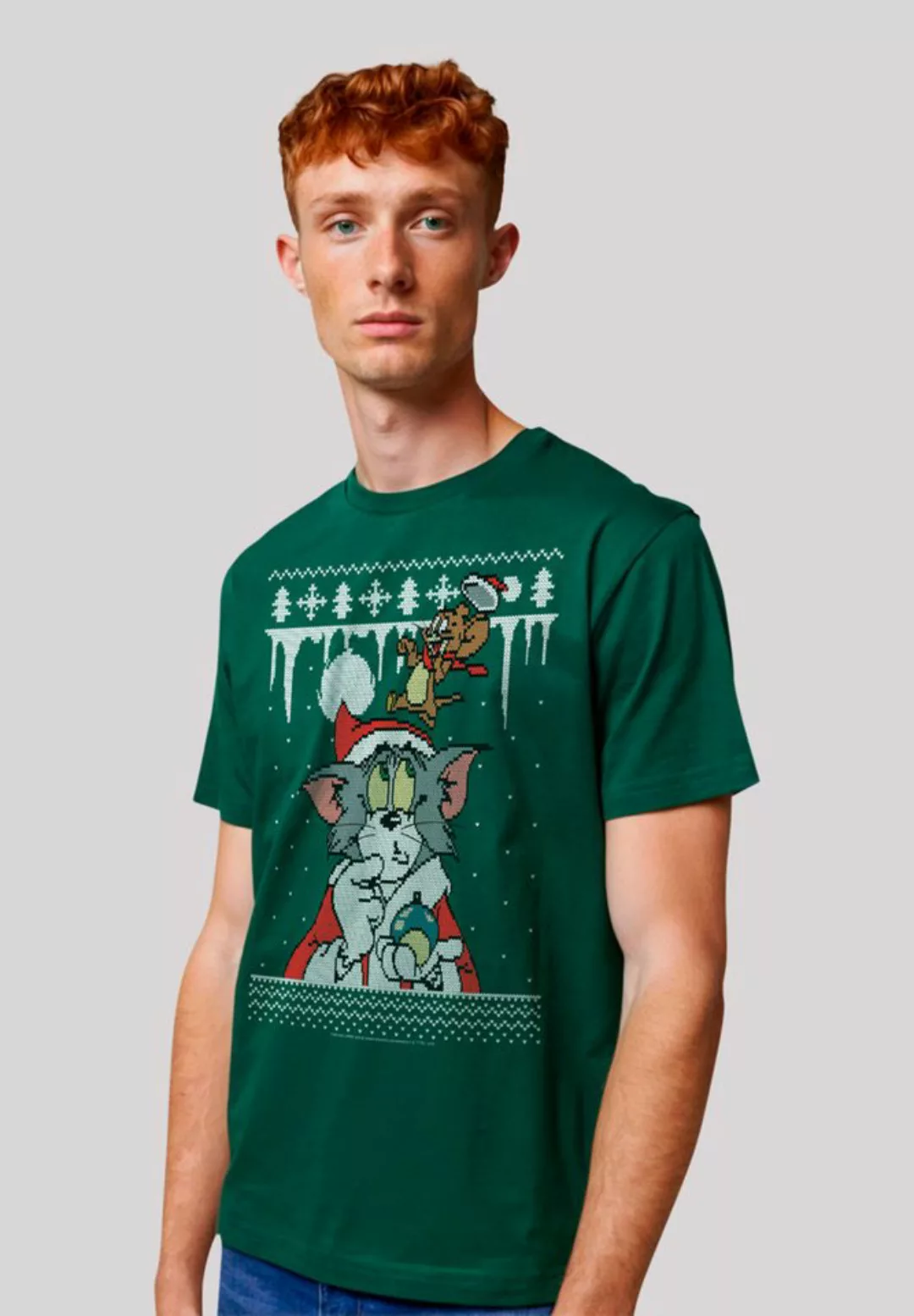 F4NT4STIC T-Shirt Tom And Jerry Christmas Isle Premium Qualität günstig online kaufen