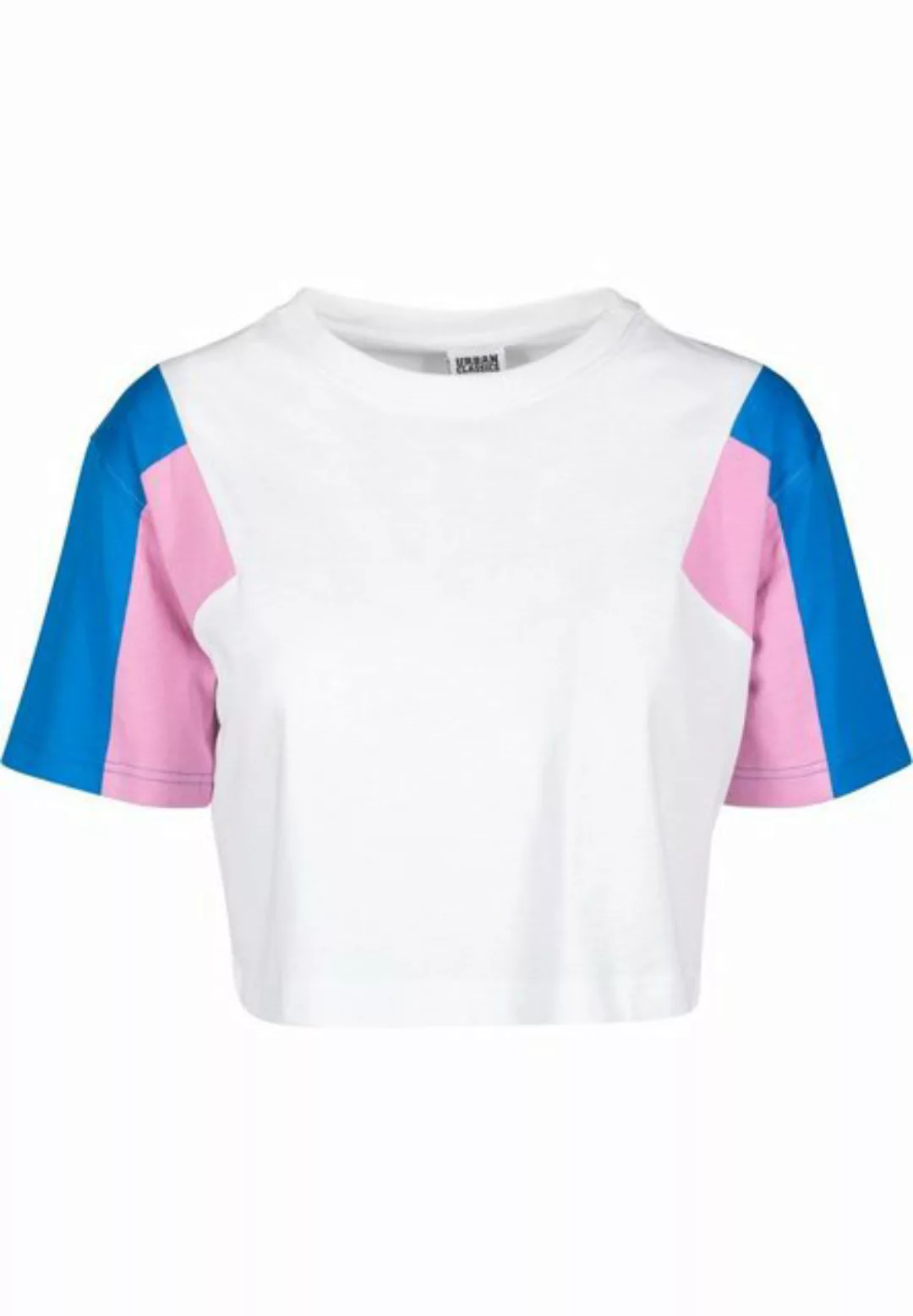 URBAN CLASSICS T-Shirt Urban Classics Damen Ladies 3-Tone Short Oversize Te günstig online kaufen