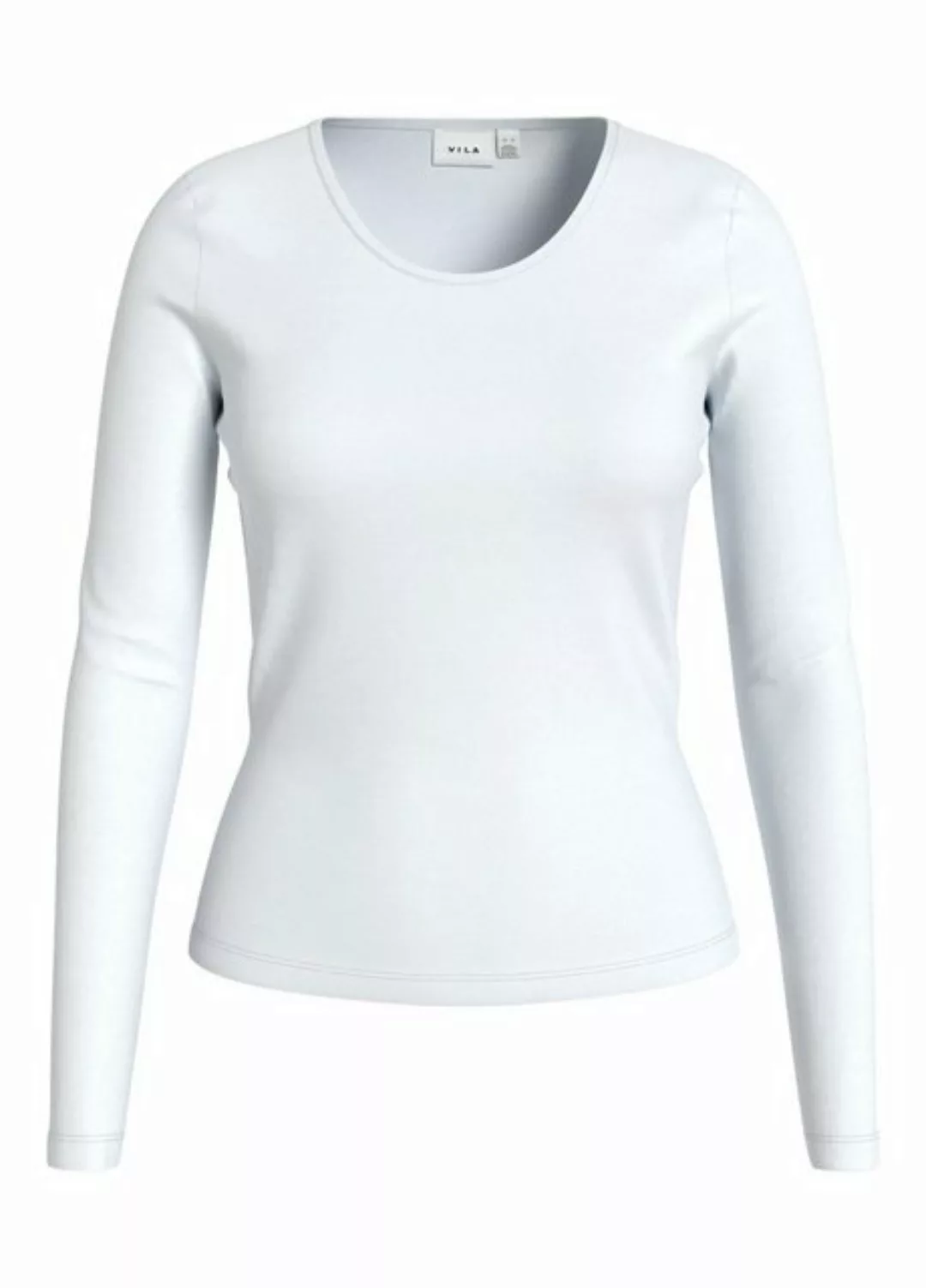 Vila Langarmshirt VINORA (1-tlg) Plain/ohne Details günstig online kaufen