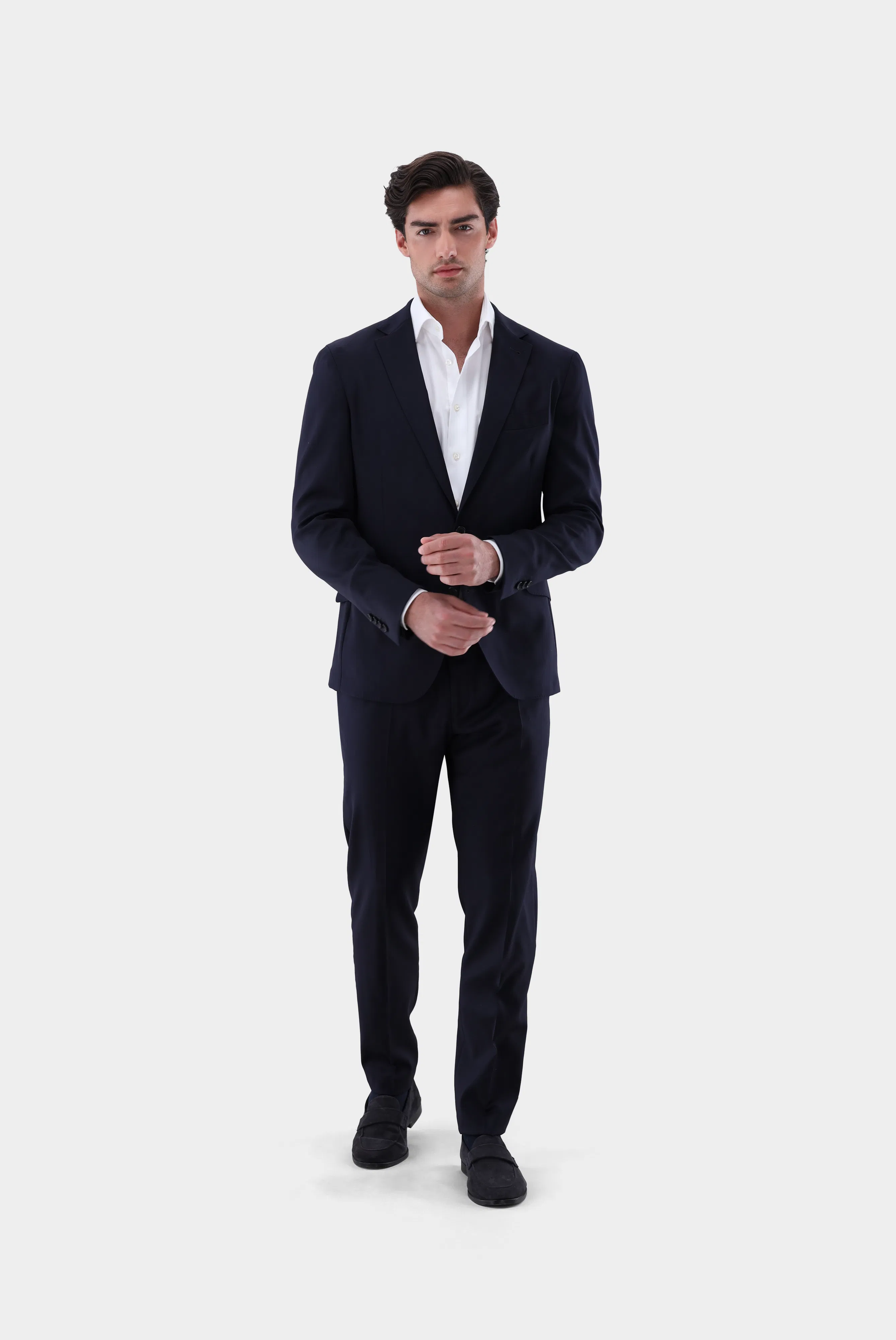 Sakko aus Wolle Slim Fit günstig online kaufen