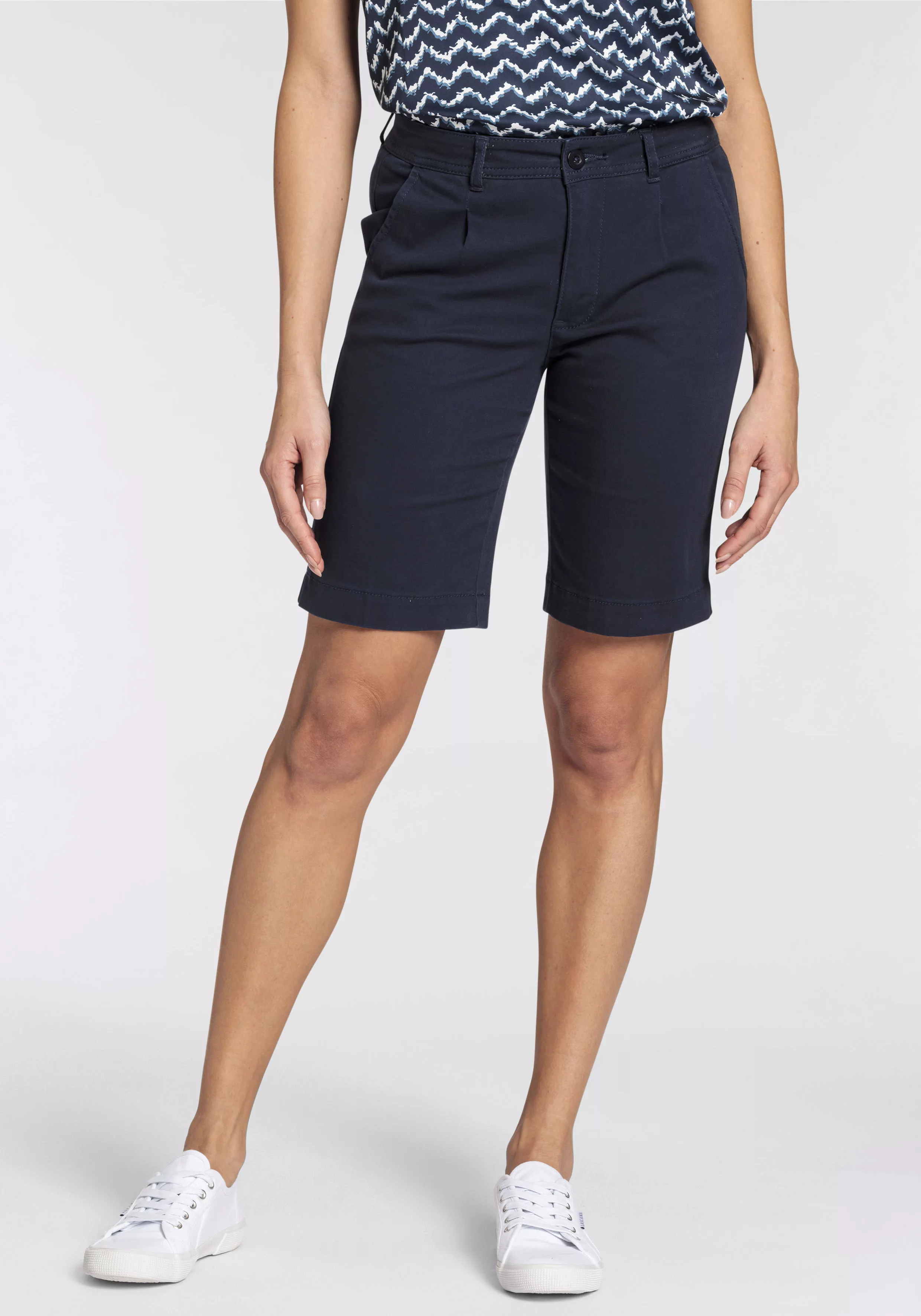 Boysen's Bermudas mit Buntfalten in bequemer Form - NEUE KOLLEKTION günstig online kaufen