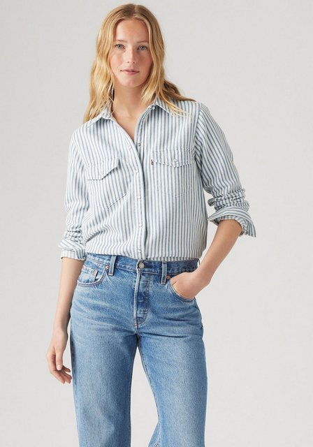 Levis Jeansbluse "ICONIC WESTERN", mit Streifenmuster günstig online kaufen