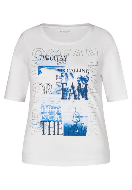 Rabe T-Shirt T-Shirt, Weiss günstig online kaufen