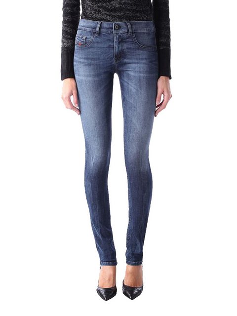 Diesel Jeansjeggings Diesel Livier 0670F Damen Jeans Hose Slim Jeggings günstig online kaufen