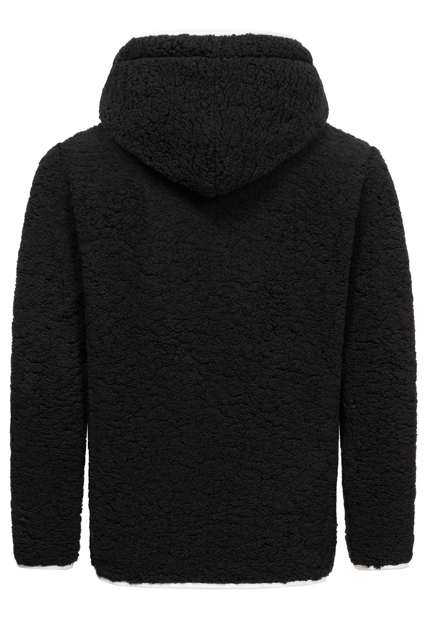 Amaci&Sons Kapuzenpullover SUNNYVALE Kapuzenpullover Teddyfell Herren günstig online kaufen