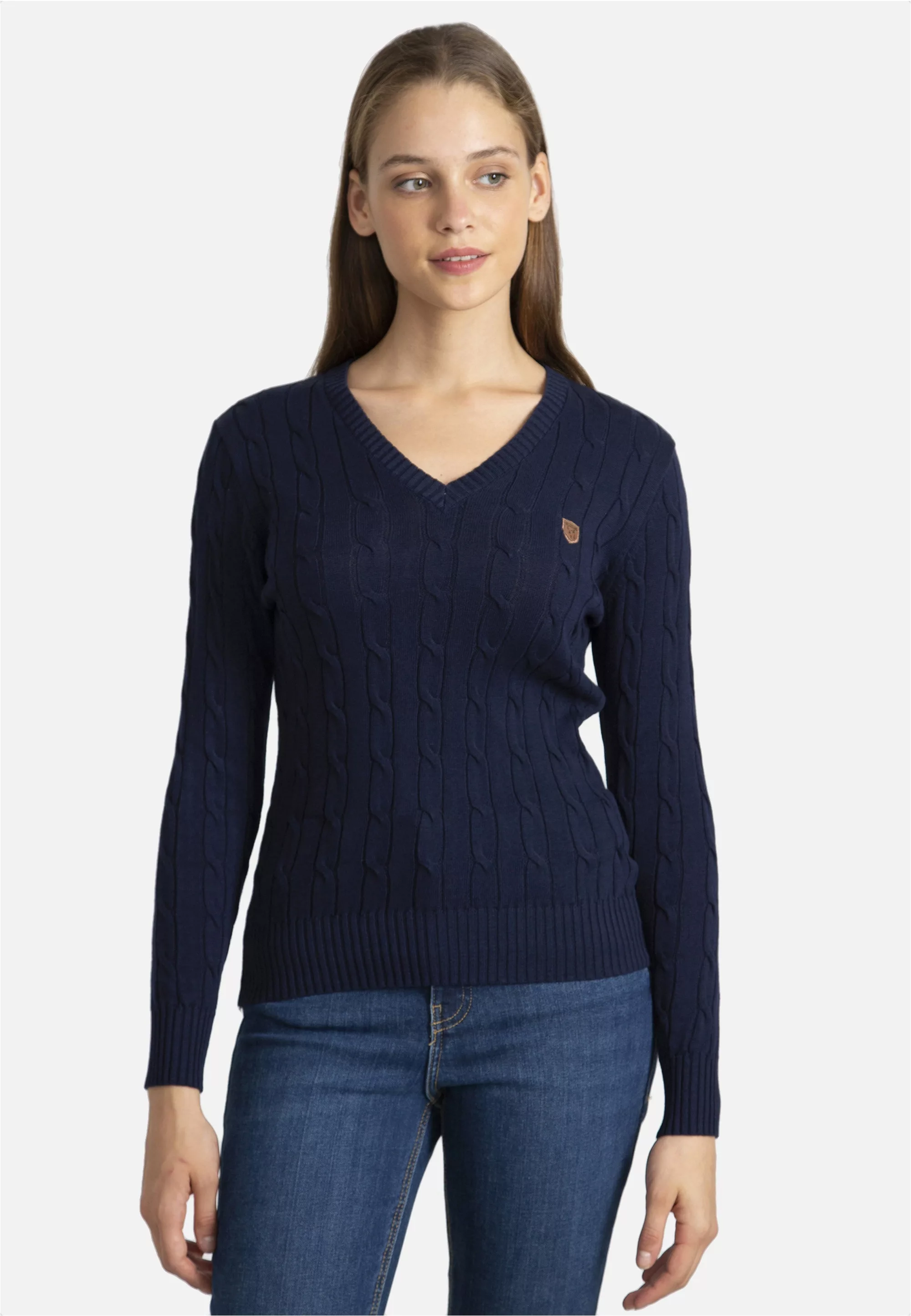 SIR RAYMOND TAILOR Strickpullover "Frenze", (1 tlg.), mit klassischem V-Aus günstig online kaufen