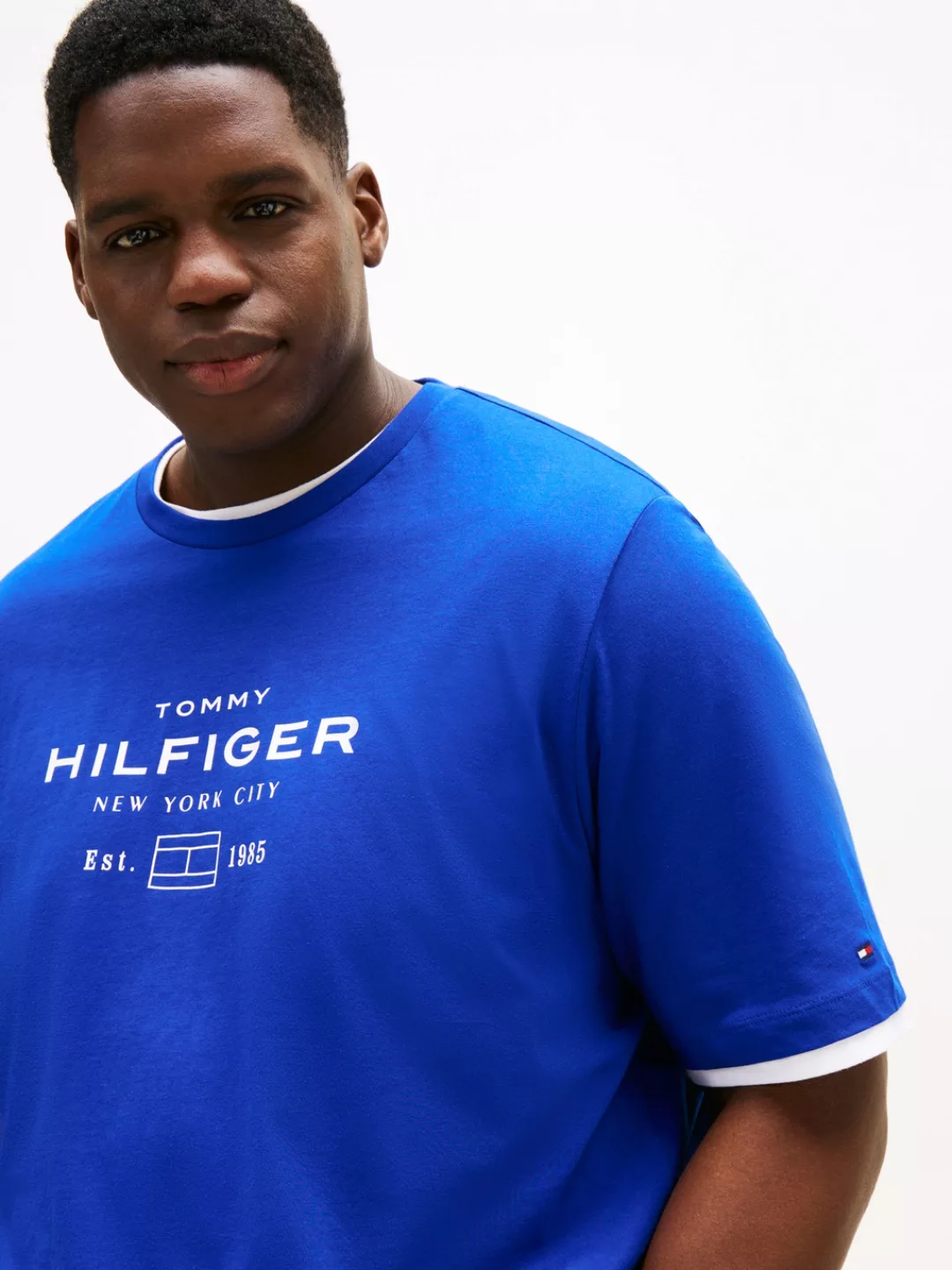 Tommy Hilfiger Big & Tall T-Shirt "HILFIGER STACK GRAPHIC TEE", Große Größe günstig online kaufen