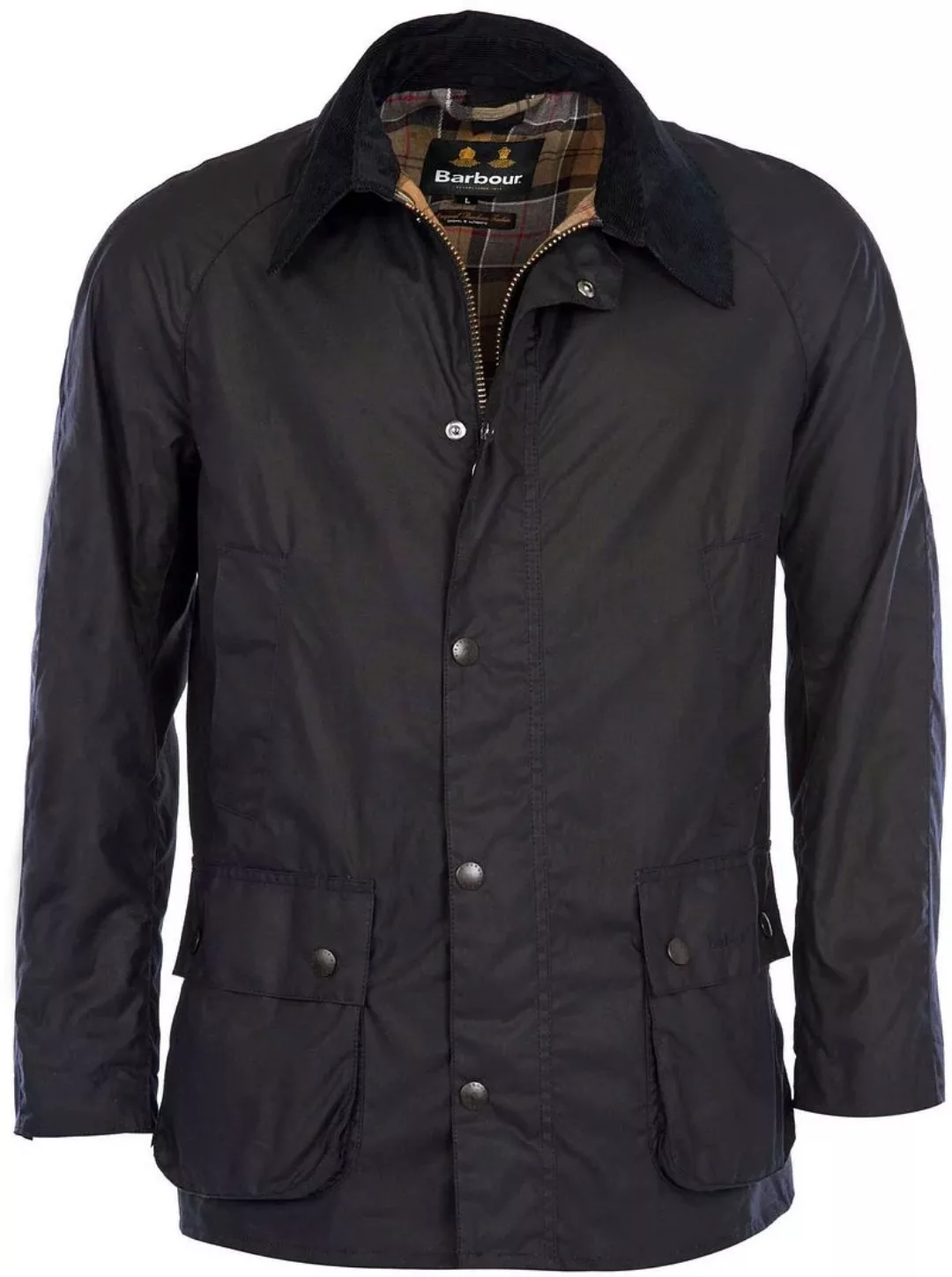 Barbour Ashby Wachsjacke Navy - Größe 3XL günstig online kaufen