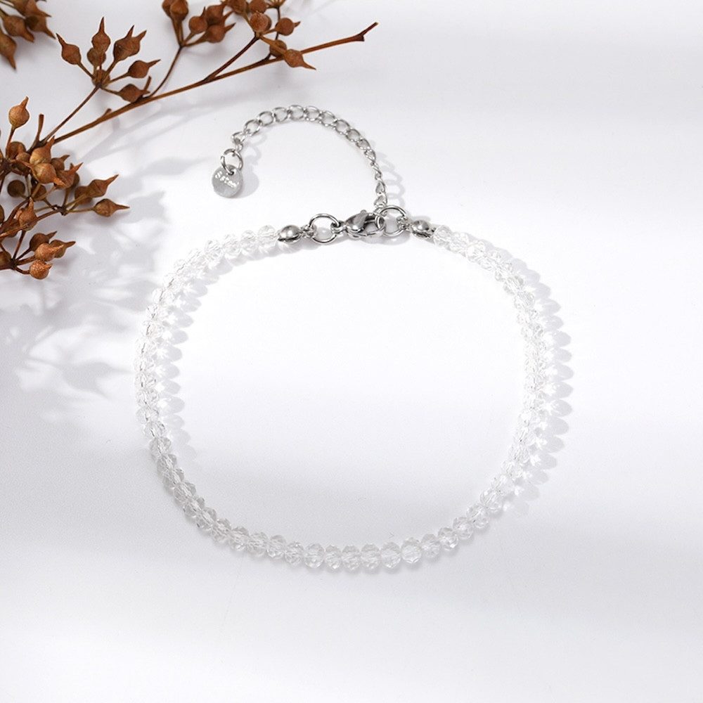 Kim Johanson Fußkette Naturstein Perlenfußkette (1-tlg), günstig online kaufen