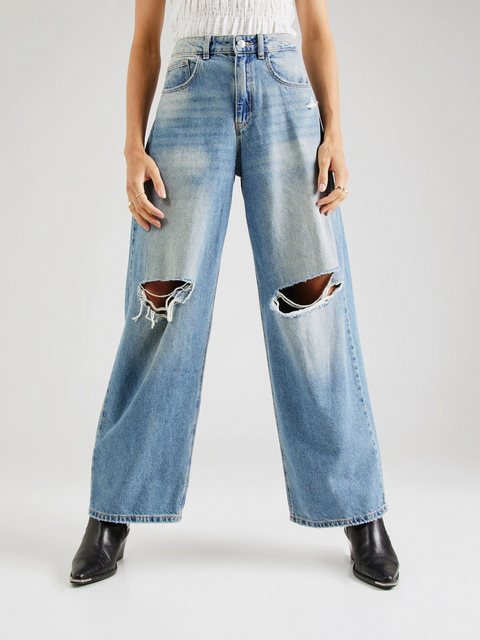 Tally Weijl Weite Jeans (1-tlg) Cut-Outs günstig online kaufen