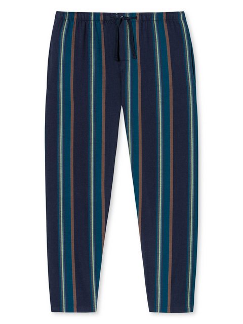 Schiesser Pyjamahose Mix & Relax Flanell schlaf-hose pyjama schlafmode günstig online kaufen