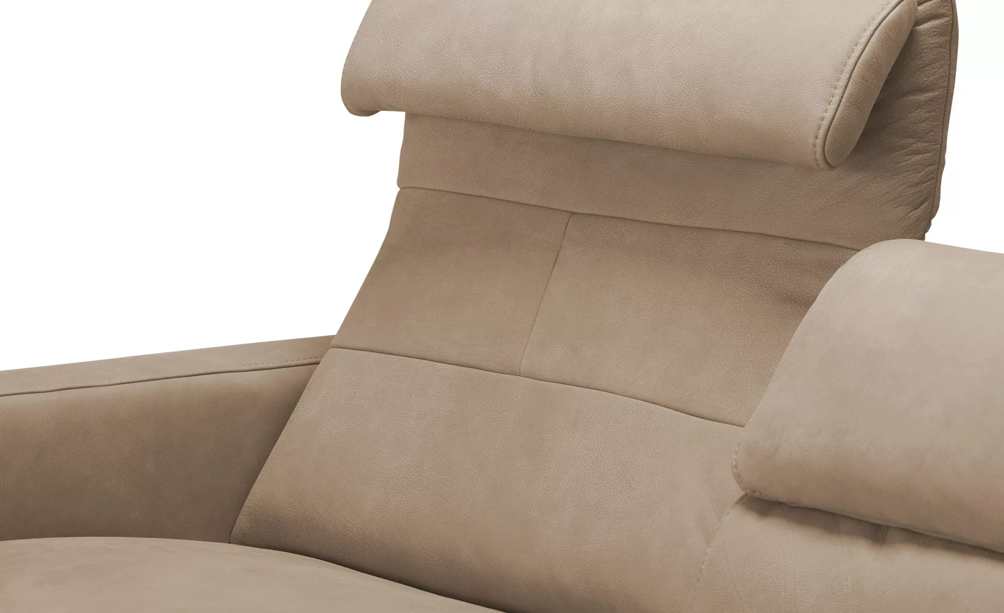 Hukla Ledersofa  Carisma ¦ beige ¦ Maße (cm): B: 190 H: 82 T: 96 Polstermöb günstig online kaufen