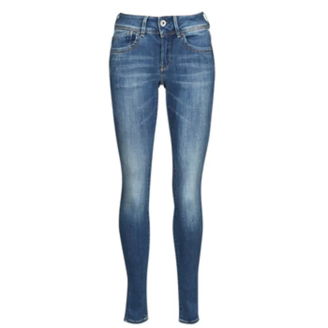 G-Star Damen Jeans Lynn Mid Waist Super Skinny Fit - Blau - Faded Blue günstig online kaufen
