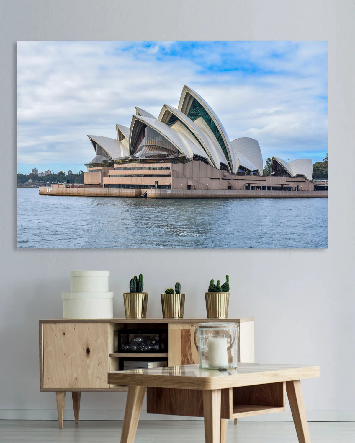 queence Acrylglasbild "Opernhaus in Sydney", Elemente der Architektur-Gebäu günstig online kaufen